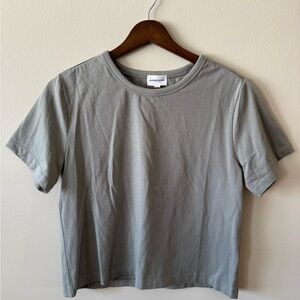 Polished Prints Organic Cotton Blue/Gray Short Sleeve T-Shirt